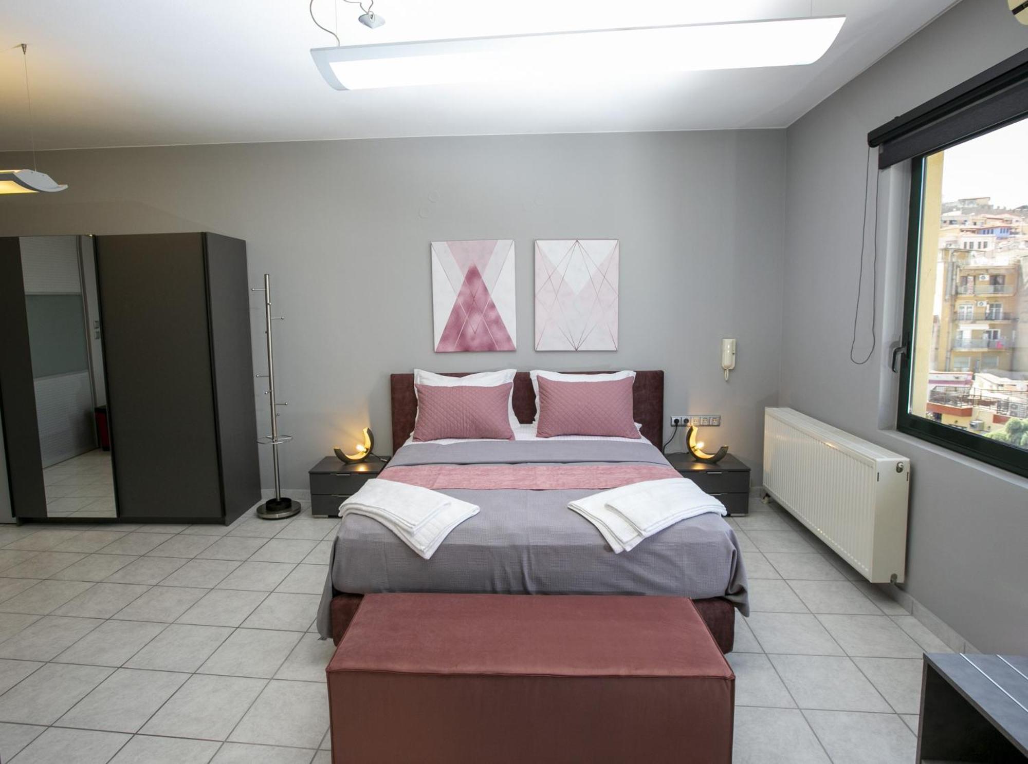 Castle View Luxury Apartment With Free Private Parking Кавала Екстер'єр фото